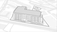 Wirtualna makieta 3D apartamentu inwestycyjnego 42.05 m², A.3.1