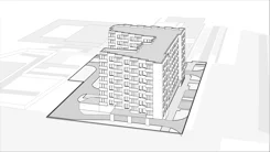 Wirtualna makieta 3D mieszkania 44.12 m², Giserska 5/40
