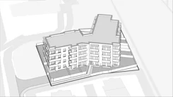 Wirtualna makieta 3D lokalu inwestycyjnego 38.36 m², U0-1