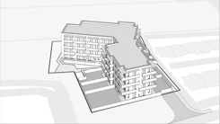 Wirtualna makieta 3D mieszkania 39.09 m², M0-6