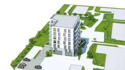 Wirtualna makieta 3D mieszkania 43.97 m², A1.1/042