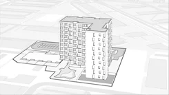 Wirtualna makieta 3D mieszkania 40.85 m², E85