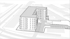 Wirtualna makieta 3D mieszkania 25.11 m², Budynek 1 Mieszkanie 26
