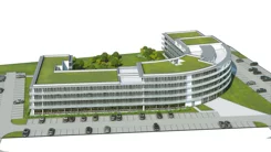 Wirtualna makieta 3D apartamentu inwestycyjnego 41.86 m², 0.A01