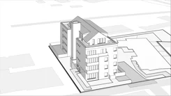 Wirtualna makieta 3D apartamentu 40.94 m², A4