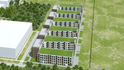 Wirtualna makieta 3D apartamentu 59.58 m², J4