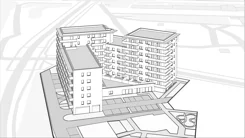 Wirtualna makieta 3D apartamentu 32.88 m², A2.4.1.M10