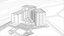 Wirtualna makieta 3D apartamentu 40.39 m², A2.5.1.M2