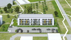 Wirtualna makieta 3D inwestycji Błękitne Aleje Etap XV