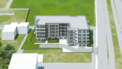 Wirtualna makieta 3D inwestycji Aleja Krakowska 201
