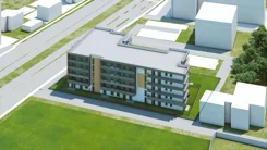 Wirtualna makieta 3D mieszkania 48.48 m², M6