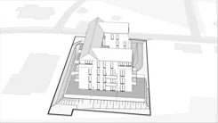 Wirtualna makieta 3D mieszkania 44.79 m², M01