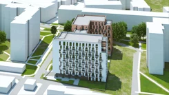 Wirtualna makieta 3D mieszkania 31.85 m², A.M038