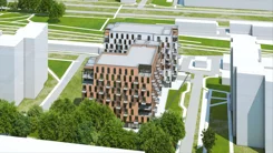 Wirtualna makieta 3D mieszkania 45.02 m², B.M097