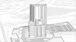 Wirtualna makieta 3D apartamentu 38.38 m², M003