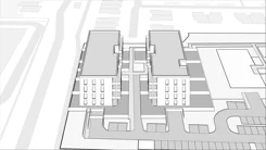 Wirtualna makieta 3D inwestycji Fokus Bielany