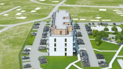 Wirtualna makieta 3D apartamentu inwestycyjnego 45.89 m², A/214