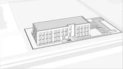 Wirtualna makieta 3D apartamentu inwestycyjnego 32.64 m², J19