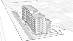 Wirtualna makieta 3D mieszkania 74.07 m², A-B171