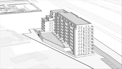 Wirtualna makieta 3D mieszkania 69.04 m², A-B143