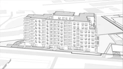 Wirtualna makieta 3D mieszkania 60.98 m², C76