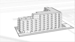 Wirtualna makieta 3D mieszkania 36.88 m², E2-A005