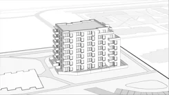 Wirtualna makieta 3D mieszkania 79.65 m², L-A050