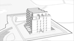 Wirtualna makieta 3D mieszkania 63.77 m², L-A049