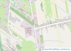 Lokalizacja inwestycji Szymanów Dom i Natura