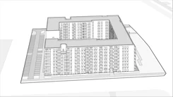 Wirtualna makieta 3D mieszkania 36.87 m², E.030
