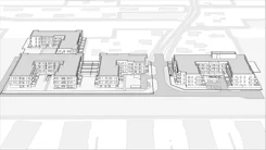 Wirtualna makieta 3D inwestycji Olchowy Park etap 1 i 4