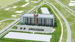Wirtualna makieta 3D mieszkania 39.9 m², B-104