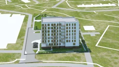 Wirtualna makieta 3D mieszkania 46.39 m², 2