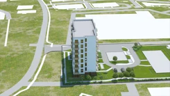 Wirtualna makieta 3D mieszkania 34.99 m², 14