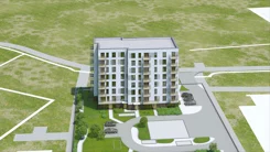 Wirtualna makieta 3D mieszkania 45.01 m², 4