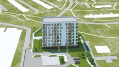Wirtualna makieta 3D mieszkania 34.61 m², 50