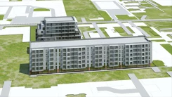 Wirtualna makieta 3D apartamentu 28.9 m², A.06.02