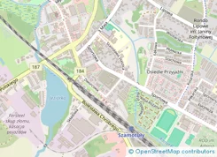 Lokalizacja inwestycji ulica Staszica etap A