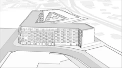 Wirtualna makieta 3D mieszkania 43.59 m², AQUA-1-202