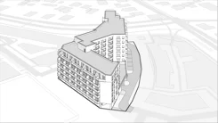 Wirtualna makieta 3D mieszkania 36.12 m², L208