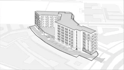 Wirtualna makieta 3D mieszkania 33.65 m², L101