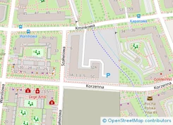 Lokalizacja mieszkania 34.45 m², LBK1M35