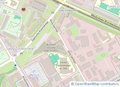 Lokalizacja inwestycji Sady Żoliborz 2
