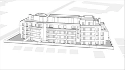 Wirtualna makieta 3D apartamentu inwestycyjnego 40.46 m², MN39