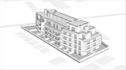 Wirtualna makieta 3D apartamentu inwestycyjnego 41.3 m², MN48
