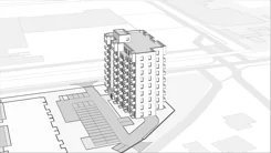 Wirtualna makieta 3D mieszkania 29.73 m², 57