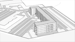 Wirtualna makieta 3D mieszkania 40.17 m², 3/M1
