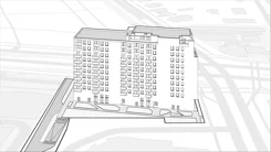Wirtualna makieta 3D apartamentu 66.83 m², 2