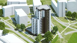 Wirtualna makieta 3D mieszkania 88.36 m², 104