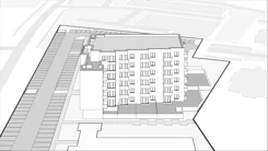 Wirtualna makieta 3D inwestycji Rezydencja Góra Kalwaria Budynek D